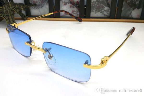 luxury rimless sunglasses for men buffalo horn glasses brand designer metal alloy legs shade sun glasses with box case lunettes, White;black
luxury rimless sunglasses for men buffalo horn glasses brand designer metal alloy legs shade sun glasses with box case lunettes, White;black