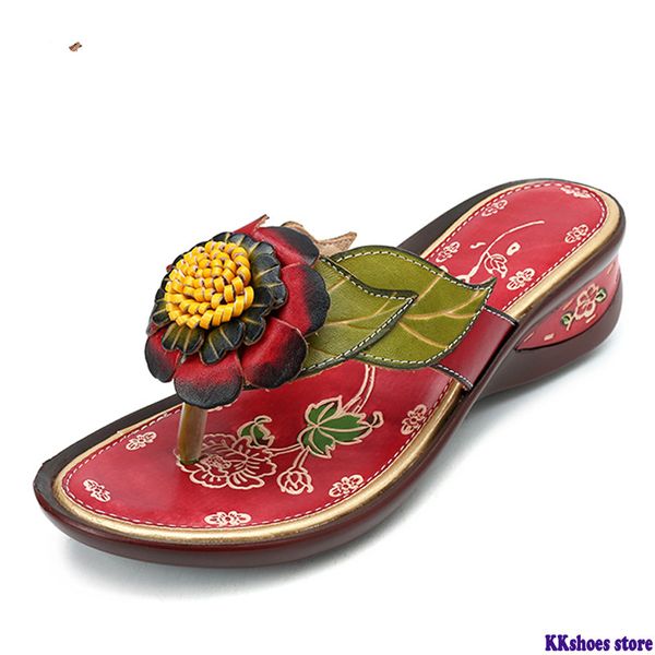 genuine leather bohemian flip flops slippers women shoes summer casual clip toe slippers beach retro flower slides shoes, Black
genuine leather bohemian flip flops slippers women shoes summer casual clip toe slippers beach retro flower slides shoes, Black