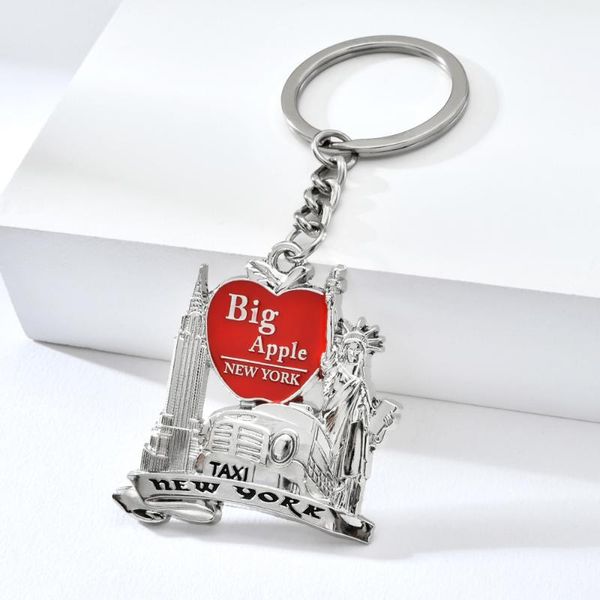 vicney new arrival big apple keychain zinc alloy empire state building the statue of liberty taxi key chain, Silver
vicney new arrival big apple keychain zinc alloy empire state building the statue of liberty taxi key chain, Silver