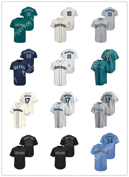 мужчины женщины молодежь сиэтл моряки 17 эмерсон hancock 34 felix hernandez 10 edwin encarnacion игрок пользовательские джерси бейсбол джерс, Blue;black
мужчины женщины молодежь сиэтл моряки 17 эмерсон hancock 34 felix hernandez 10 edwin encarnacion игрок пользовательские джерси бейсбол джерс, Blue;black