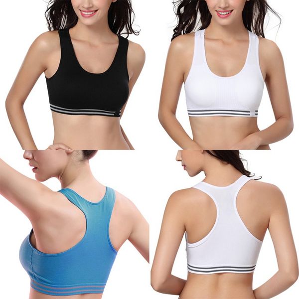 strip seamless trackless sport bra underwear push up wire bralette padded bra women casual non-adjusted strap top, White;black
strip seamless trackless sport bra underwear push up wire bralette padded bra women casual non-adjusted strap top, White;black
