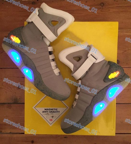 xshfbcl нового air mag высокого качества ограниченного издание возвращение к будущему воину обувь led светящегося светящимся мужской обуви, Black
xshfbcl нового air mag высокого качества ограниченного издание возвращение к будущему воину обувь led светящегося светящимся мужской обуви, Black