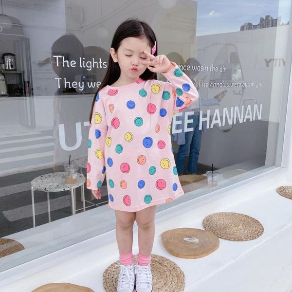 2020 korea style baby girls smile dress autumn full sleeve fashion girls dresses 2-8 years, Red;yellow
2020 korea style baby girls smile dress autumn full sleeve fashion girls dresses 2-8 years, Red;yellow