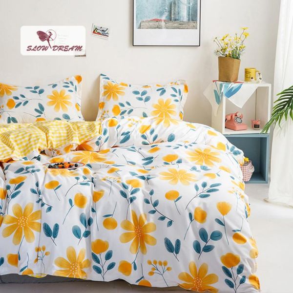 bedding sets slowdream flowers duvet cover flat sheet double single size family home decor bed linen set textiles
bedding sets slowdream flowers duvet cover flat sheet double single size family home decor bed linen set textiles