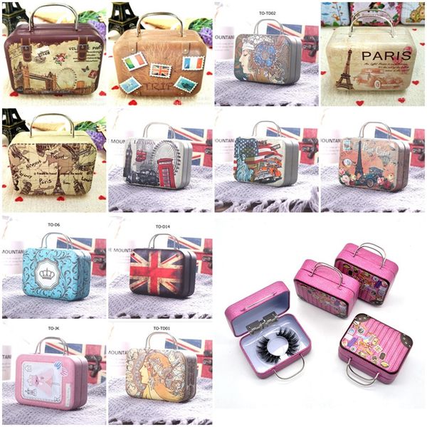 retro luggage lashes suitcase false eyelashes box 3d mink eyelashes case mink lashes package lash boxes gifts packaging box iron boxes
retro luggage lashes suitcase false eyelashes box 3d mink eyelashes case mink lashes package lash boxes gifts packaging box iron boxes