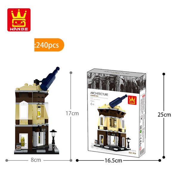 novel wangge small particle mini street view building blocks modern city building house plastic boys and girls toy model series
novel wangge small particle mini street view building blocks modern city building house plastic boys and girls toy model series