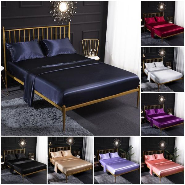 100% silk bedding set solid pure color fitted and flat bed sheet pillowcase 4pcs/3pcs mulberry standard satin silk /king
100% silk bedding set solid pure color fitted and flat bed sheet pillowcase 4pcs/3pcs mulberry standard satin silk /king