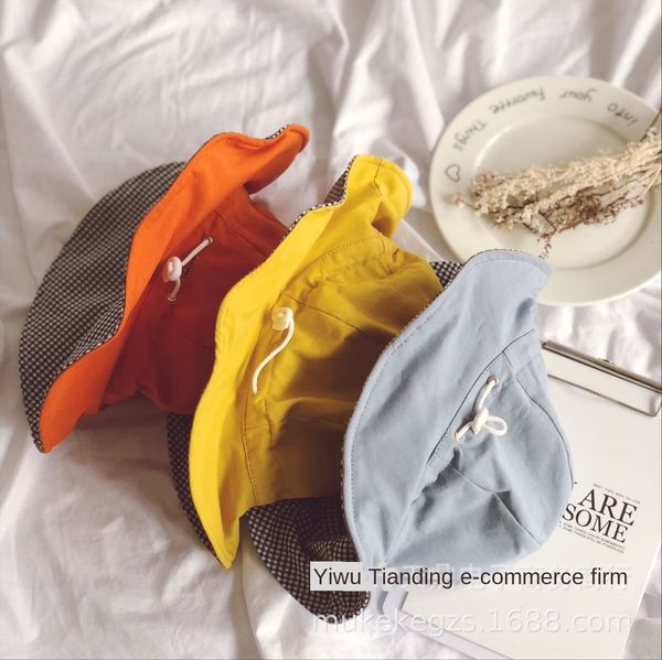 5d4tq tianding double-sided fine plaid solid color adjustable fishing hat for tianding double-sided thin basin cap plaid pot cap children su, Blue;gray 
5d4tq tianding double-sided fine plaid solid color adjustable fishing hat for tianding double-sided thin basin cap plaid pot cap children su, Blue;gray