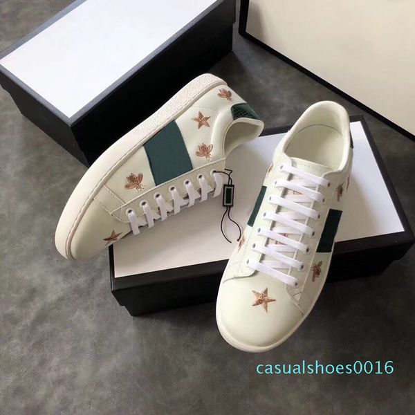 white women casual shoes mens designer luxury shoes sneakers genuine leather embroidery classic trainers python embroidered sneakers c16, Black
white women casual shoes mens designer luxury shoes sneakers genuine leather embroidery classic trainers python embroidered sneakers c16, Black