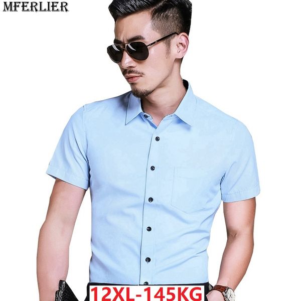 mferlier men summer shirts cotton formal short sleeve dress shirts 8xl 9xl 10xl 11xl 12xl plus size big 7xl twill blue white red, White;black
mferlier men summer shirts cotton formal short sleeve dress shirts 8xl 9xl 10xl 11xl 12xl plus size big 7xl twill blue white red, White;black