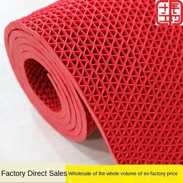 pvc anti-slip plastic waterproof red carpet bathroom kitchen swimming pool s-shaped non-slip non-slip mat hollow mesh anti-slip mat
pvc anti-slip plastic waterproof red carpet bathroom kitchen swimming pool s-shaped non-slip non-slip mat hollow mesh anti-slip mat