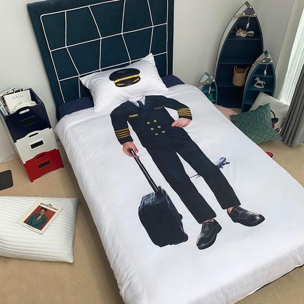 real role playing bedding set children bed set captain astronaut duvet cover pillowcases for boy/girls/kids christmas gift
real role playing bedding set children bed set captain astronaut duvet cover pillowcases for boy/girls/kids christmas gift