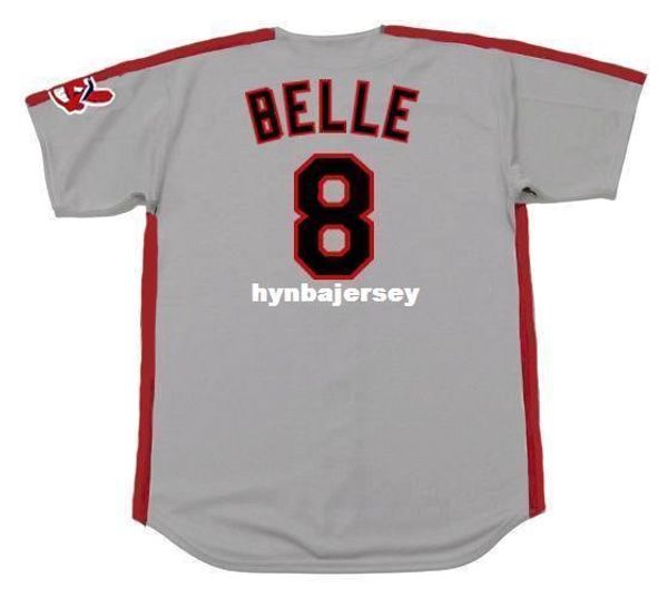 custom albert belle cleveland stitched 1993 majestic vintage away baseball jersey retro mens jerseys running, Gray
custom albert belle cleveland stitched 1993 majestic vintage away baseball jersey retro mens jerseys running, Gray
