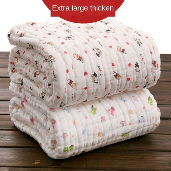 12-layer gauze bath towel baby bath towel pure cotton baby quilt blanket
