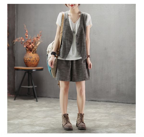 artistic leisure 19 vest linen cotton linennew simple striped cotton and linen fashion vest elastic waist short 3-piece suit 3248, Black;white
artistic leisure 19 vest linen cotton linennew simple striped cotton and linen fashion vest elastic waist short 3-piece suit 3248, Black;white