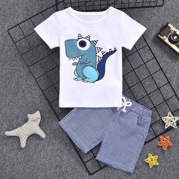 new cartoon dinosaur short sleeve striped suit and boy's new cartoon dinosaur short sleeve striped boy's suit shorts and shorts
new cartoon dinosaur short sleeve striped suit and boy's new cartoon dinosaur short sleeve striped boy's suit shorts and shorts