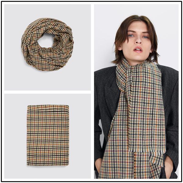 european and american autumn new z home multi-color small lattice imitation cashmere scarf female thick warm couples shawl scarf, Black
european and american autumn new z home multi-color small lattice imitation cashmere scarf female thick warm couples shawl scarf, Black