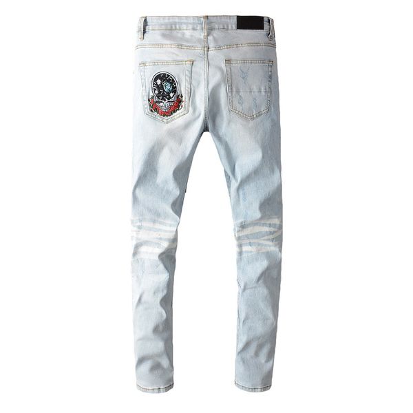designer men's jeans 2020 new european and american mens full length fashion embroidery pattern trousers men casual hole jean plus size
designer men's jeans 2020 new european and american mens full length fashion embroidery pattern trousers men casual hole jean plus size