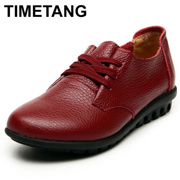 timetang leather lace flat women's shoes ladies leisure comfortable soft leather shoes spring and autumn new mothers work c206, Black
timetang leather lace flat women's shoes ladies leisure comfortable soft leather shoes spring and autumn new mothers work c206, Black