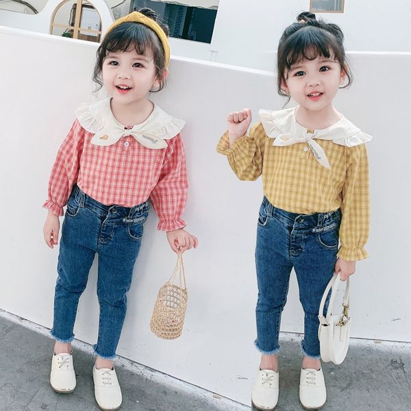 caba9 clothing lace plaid women's children's shirt autumn 2020 new baby girl long sleeve tong chen shan tong chen shan lace childr, White;black
caba9 clothing lace plaid women's children's shirt autumn 2020 new baby girl long sleeve tong chen shan tong chen shan lace childr, White;black
