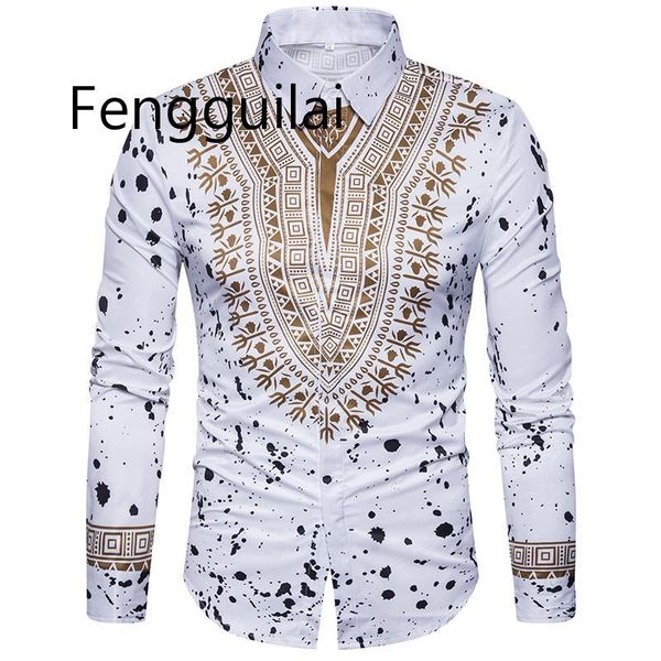 new men's casual shirt 3d national style printing floral pattern shirts men fashion standard edition long sleeve shirt 3xl, White;black
new men's casual shirt 3d national style printing floral pattern shirts men fashion standard edition long sleeve shirt 3xl, White;black