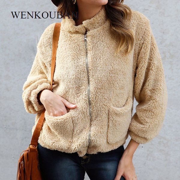 2020 winter teddy coat women faux fur coat ladies jacket thick warm fake fleece overcoat fluffy jackets chaquetas para mujer, Black
2020 winter teddy coat women faux fur coat ladies jacket thick warm fake fleece overcoat fluffy jackets chaquetas para mujer, Black