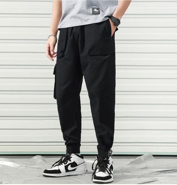 men's pants zhuzunzhe 2021 spring and summer korean version of casual feet retro overalls fashion beam trousers, Black
men's pants zhuzunzhe 2021 spring and summer korean version of casual feet retro overalls fashion beam trousers, Black