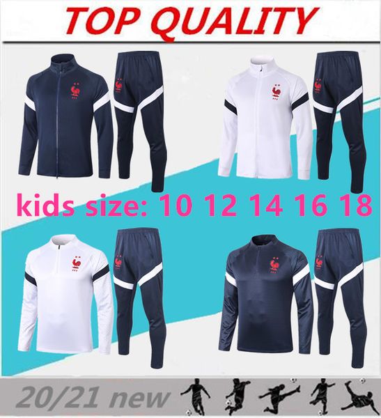 20 21 fr maillot de foot kids survetement football jogging chandal equipe de france long sleeve soccer tracksuit training track suit, Black
20 21 fr maillot de foot kids survetement football jogging chandal equipe de france long sleeve soccer tracksuit training track suit, Black