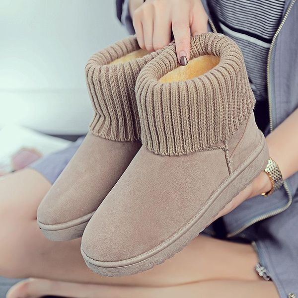 snow boots winter 2019 new korean version 100 flat-bottomed student boots short boots plus velvet warm cotton shoes, Black
snow boots winter 2019 new korean version 100 flat-bottomed student boots short boots plus velvet warm cotton shoes, Black