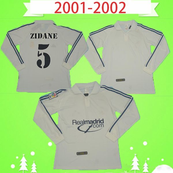 long sleeve 2001 2002 retro soccer jersey morientes zidane figo raul ronaldo real madrid football shirt home white vintage full sleeve, Black;yellow
long sleeve 2001 2002 retro soccer jersey morientes zidane figo raul ronaldo real madrid football shirt home white vintage full sleeve, Black;yellow