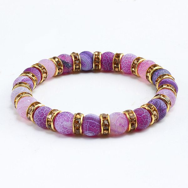 fashion handmade women's natural stone beaded bracelets men jewelry purple weathering beads strand bracelet for couples pulseras, Black
fashion handmade women's natural stone beaded bracelets men jewelry purple weathering beads strand bracelet for couples pulseras, Black