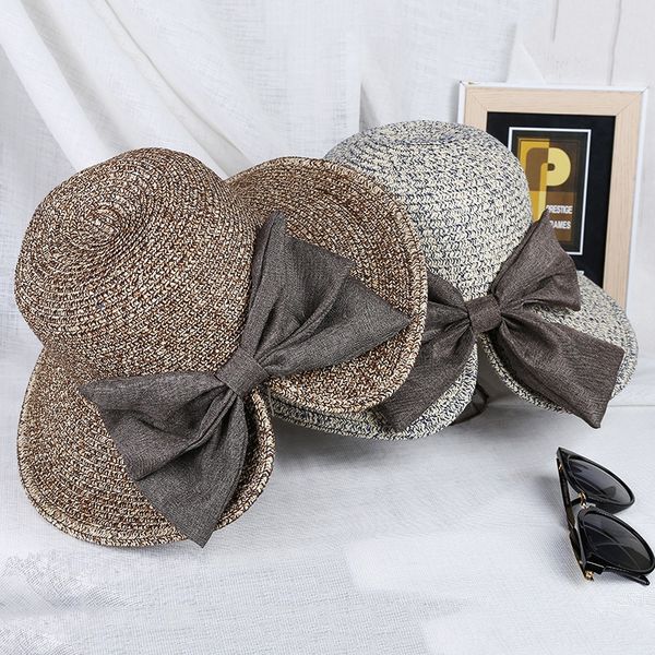 fashionable summer women's sun-proof big beach straw butterfly butterfly sun-shading women's straw hat big beach hat, Blue;gray
fashionable summer women's sun-proof big beach straw butterfly butterfly sun-shading women's straw hat big beach hat, Blue;gray