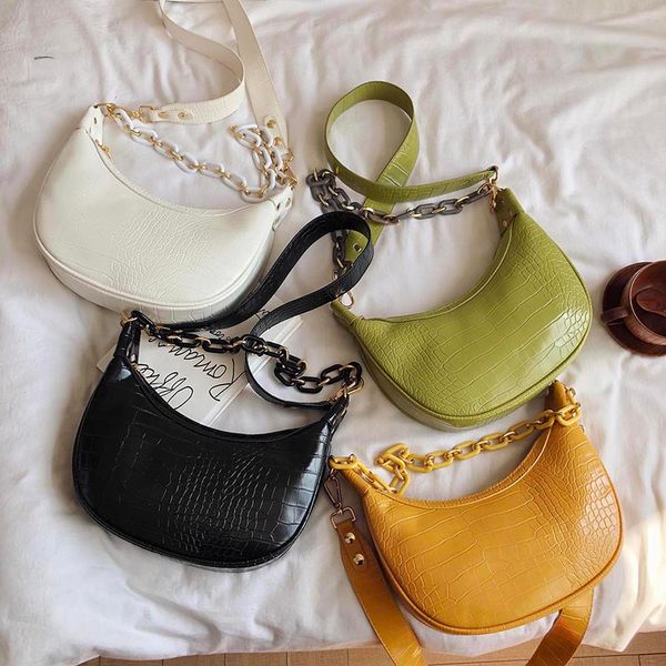 half moon pu leather crossbody bags for women 2020 chain design stone pattern shoulder handbags female small summer bag
half moon pu leather crossbody bags for women 2020 chain design stone pattern shoulder handbags female small summer bag