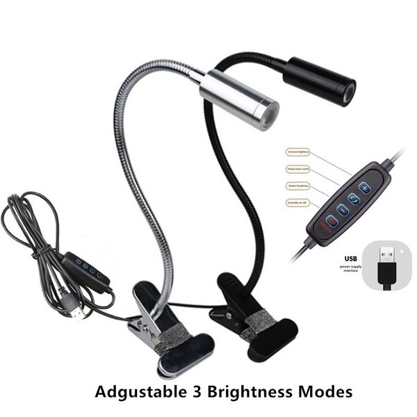 black/silver usb led desk lamp with clip flexible table lamp 3w dc5v for bedside book reading study office work children night light
black/silver usb led desk lamp with clip flexible table lamp 3w dc5v for bedside book reading study office work children night light
