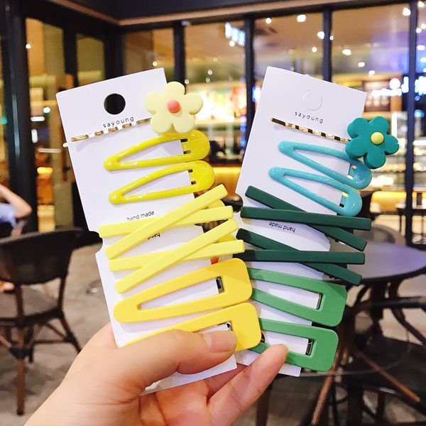 6pc/set handmade macaron colorful cute barrettes cartoon flower clay pendant hairpins for women&girl daily children jewelry gift, Golden;silver
6pc/set handmade macaron colorful cute barrettes cartoon flower clay pendant hairpins for women&girl daily children jewelry gift, Golden;silver