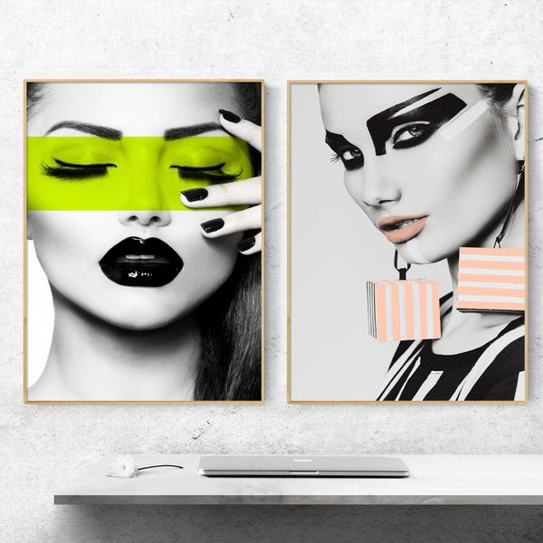 girl lip makeup salon wall art canvas painting nordic posters and prints fashion poster wall pictures for living room decor
girl lip makeup salon wall art canvas painting nordic posters and prints fashion poster wall pictures for living room decor