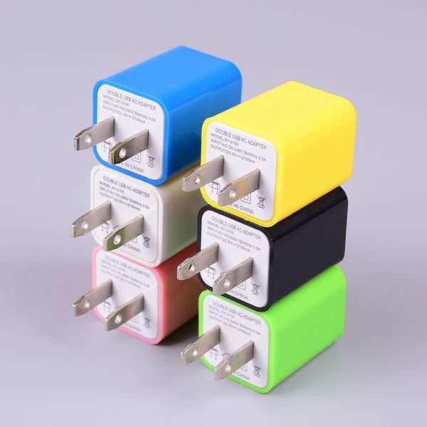 5v 1a dual 2 port usb ac wall home charger power adapter us plug for phone universal travel
5v 1a dual 2 port usb ac wall home charger power adapter us plug for phone universal travel