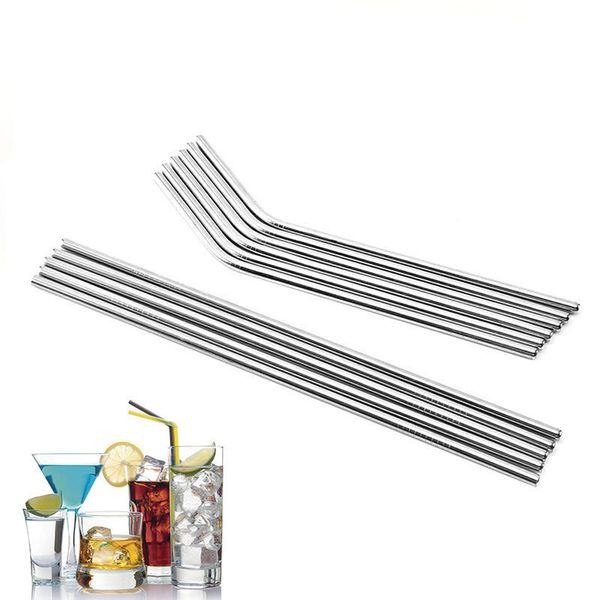 durable stainless steel straight bent drinking straw curve metal straws bar family kitchen for beer fruit juice drink party accessory
durable stainless steel straight bent drinking straw curve metal straws bar family kitchen for beer fruit juice drink party accessory
