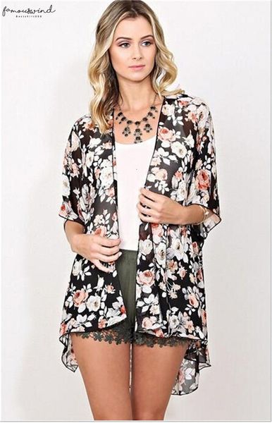 flutter sleeve women floral chiffon loose blouse fringe kimono long beach cover up 2020 ladies casual boho summer holiday clothes, White
flutter sleeve women floral chiffon loose blouse fringe kimono long beach cover up 2020 ladies casual boho summer holiday clothes, White