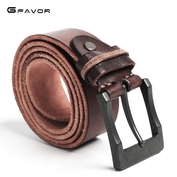 source new men's leather layer cowhide pin belt pin buckle art belt handmade leather, Black;brown
source new men's leather layer cowhide pin belt pin buckle art belt handmade leather, Black;brown