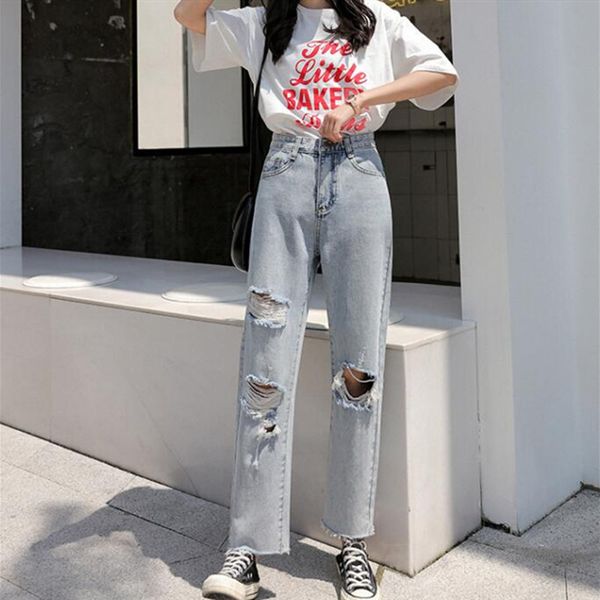 women's jeans woman high waist ripped spring summer for clothes wide leg denim clothing blue streetwear fashion vintage pants
women's jeans woman high waist ripped spring summer for clothes wide leg denim clothing blue streetwear fashion vintage pants