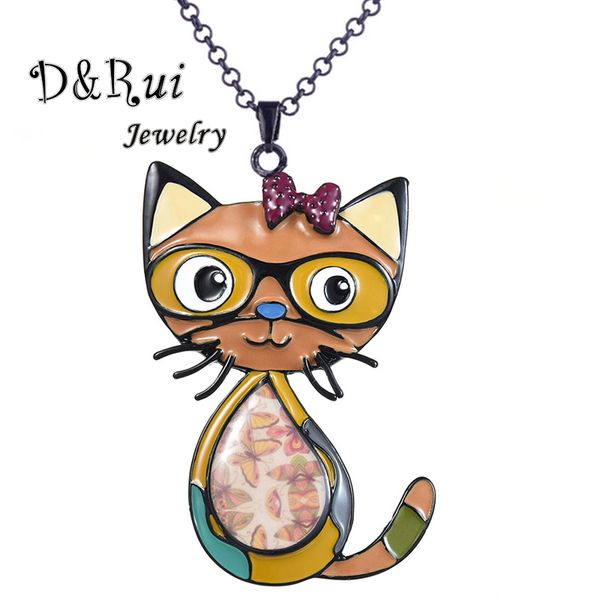 d&rui jewelry woman necklace animal cat pendants enamel trendy cute pet pendant necklaces statement choker party gifts for women, Silver
d&rui jewelry woman necklace animal cat pendants enamel trendy cute pet pendant necklaces statement choker party gifts for women, Silver
