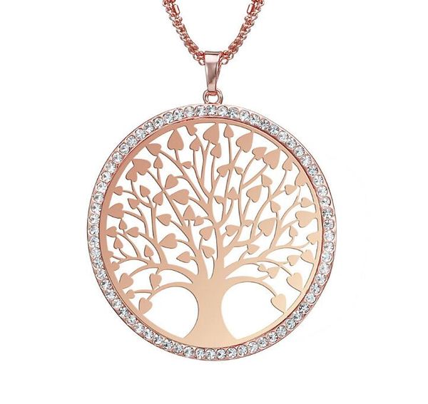 creative round hollow necklace diamond life tree necklace european and american sweater chain wy1461, Silver
creative round hollow necklace diamond life tree necklace european and american sweater chain wy1461, Silver