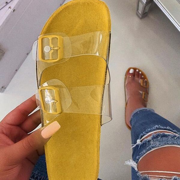 summer slippers slides women beach flip flops solid crystal metal buckle sandals women transparent holiday sliders shoes outside, Black
summer slippers slides women beach flip flops solid crystal metal buckle sandals women transparent holiday sliders shoes outside, Black