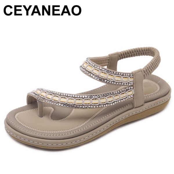 ceyaneao2020 women sandals bohemia casual fashion woman soft sandals summer new women flip flops flat beach plus size shoese989, Black
ceyaneao2020 women sandals bohemia casual fashion woman soft sandals summer new women flip flops flat beach plus size shoese989, Black