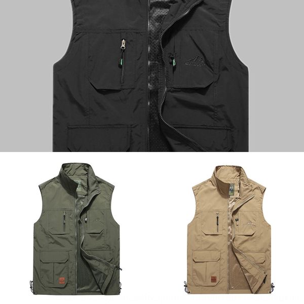 amb9u men's middle-aged men's vest spring and autumn multi-pocket quick-drying waterproof scratch-proof multifunctional outdoor le, Black;white
amb9u men's middle-aged men's vest spring and autumn multi-pocket quick-drying waterproof scratch-proof multifunctional outdoor le, Black;white