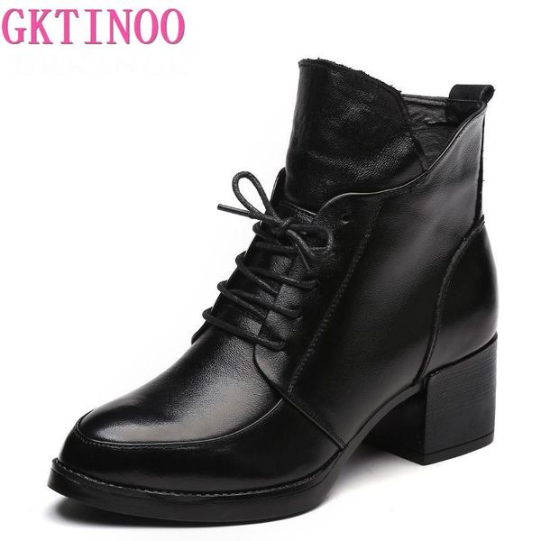 gktinoo genuine leather thick heel women boots 2020 solid black winter ankle boots motorcycle botas pointed toe warm women shoes
gktinoo genuine leather thick heel women boots 2020 solid black winter ankle boots motorcycle botas pointed toe warm women shoes
