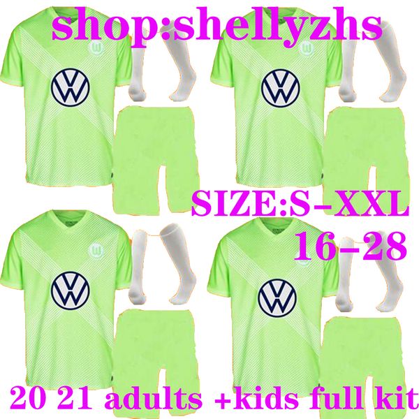 kids 20 21 vfl wolfsburg soccer jersey weghorst arnold 2020 2021 malli brekalo football shirt mehmedi soccer shirt guilavogui xaver je, Black
kids 20 21 vfl wolfsburg soccer jersey weghorst arnold 2020 2021 malli brekalo football shirt mehmedi soccer shirt guilavogui xaver je, Black