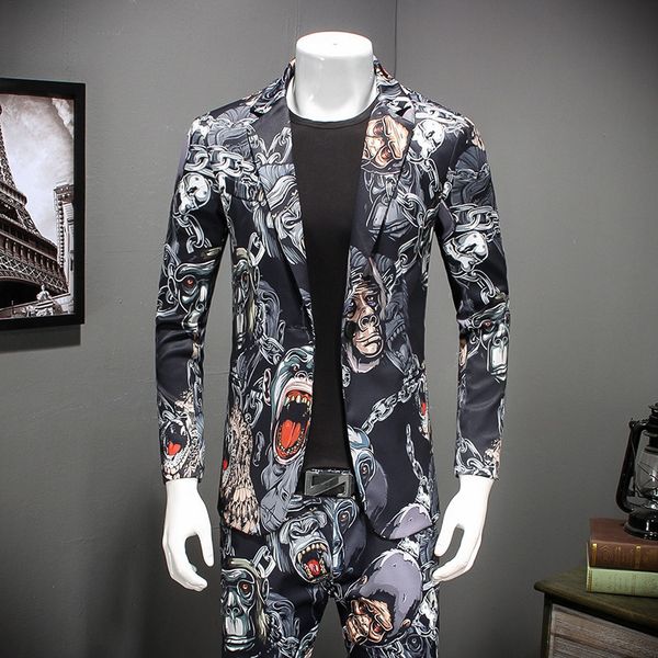 new 3d print pattern fancy for casual party prom mens stylish blazer jacket men plus size 4xl, White;black
new 3d print pattern fancy for casual party prom mens stylish blazer jacket men plus size 4xl, White;black