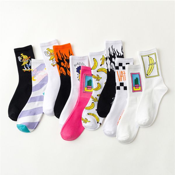 creative harajuku fashion men street hip hop cotton happy socks funny skateboard flame socks, Black
creative harajuku fashion men street hip hop cotton happy socks funny skateboard flame socks, Black
